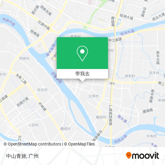 中山青旅地图