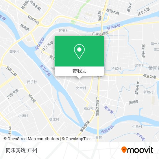 同乐宾馆地图