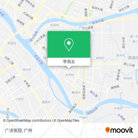 广济医院地图