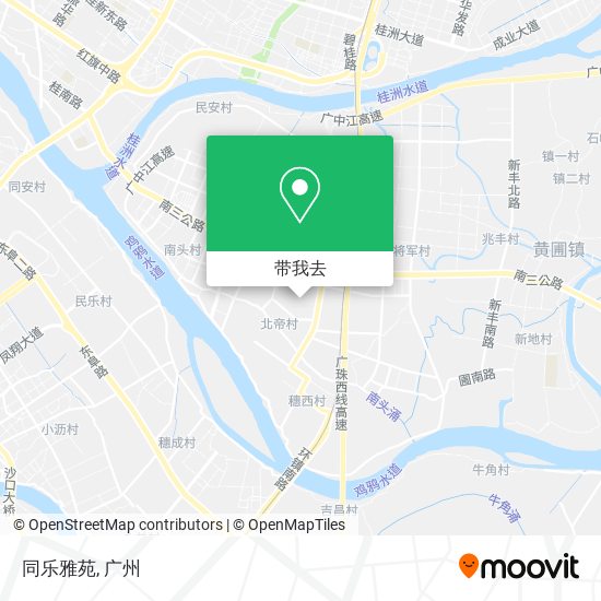 同乐雅苑地图
