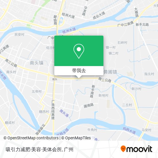 吸引力减肥·美容·美体会所地图