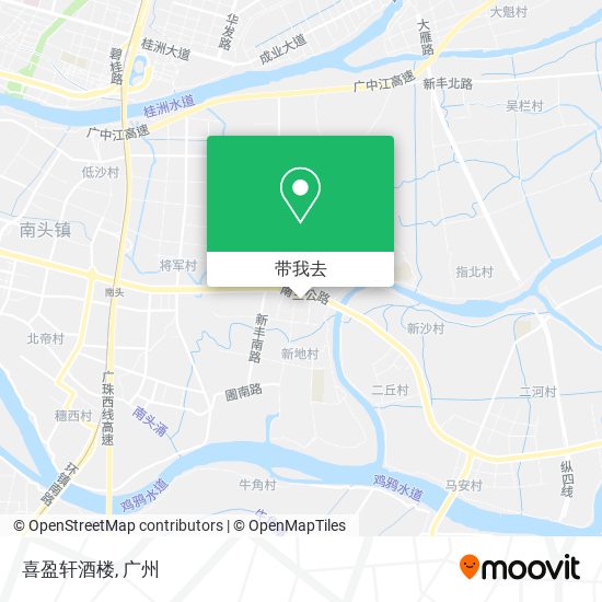 喜盈轩酒楼地图