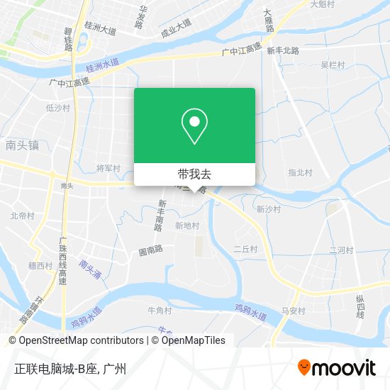 正联电脑城-B座地图