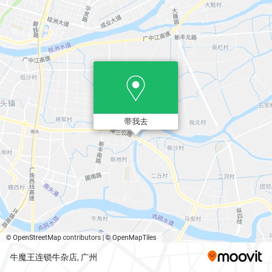 牛魔王连锁牛杂店地图