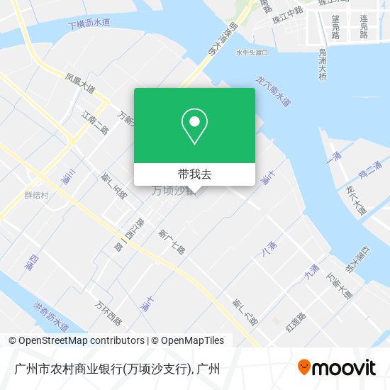 广州市农村商业银行(万顷沙支行)地图