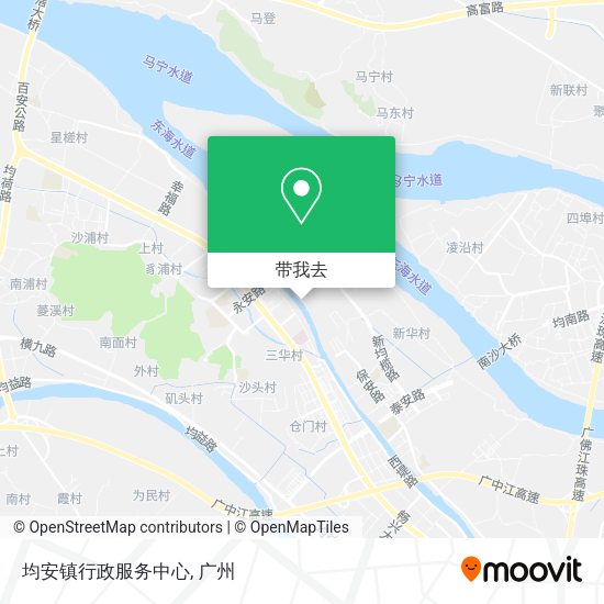 均安镇行政服务中心地图
