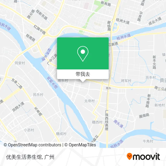优美生活养生馆地图