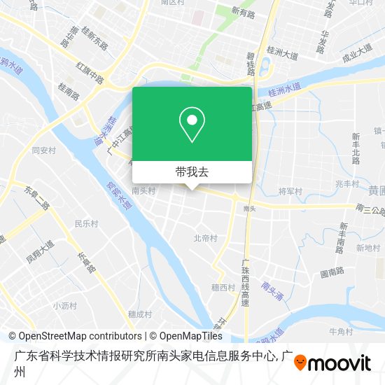 广东省科学技术情报研究所南头家电信息服务中心地图