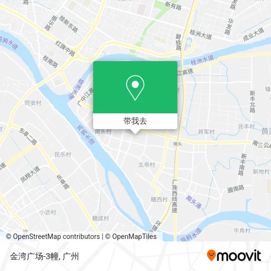 金湾广场-3幢地图