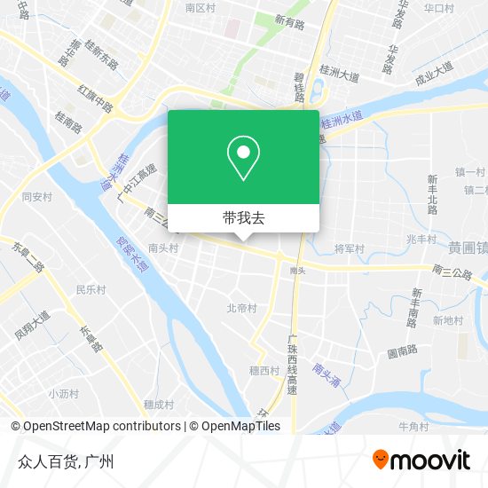 众人百货地图