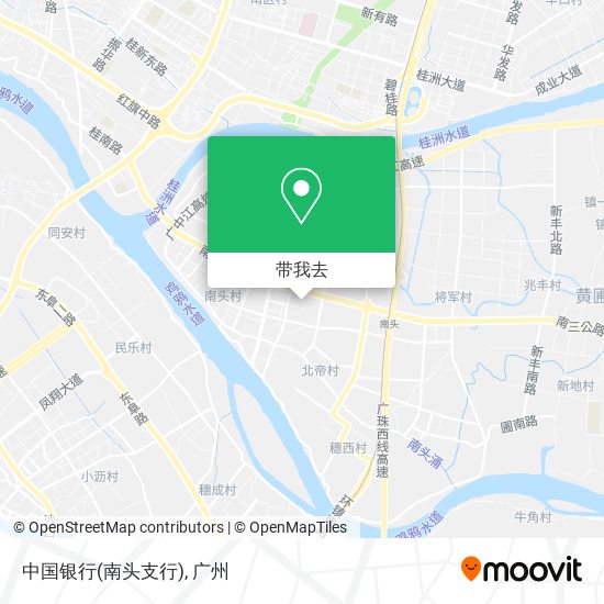 中国银行(南头支行)地图
