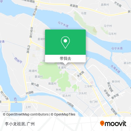 李小龙祖居地图