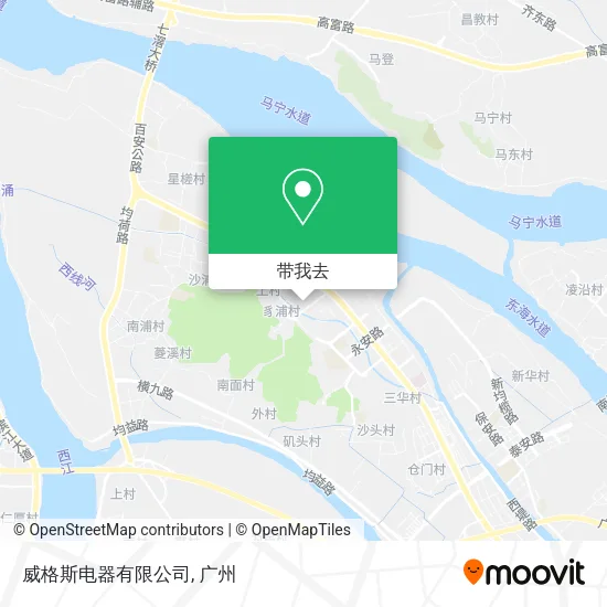 威格斯电器有限公司地图