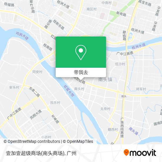 壹加壹超级商场(南头商场)地图