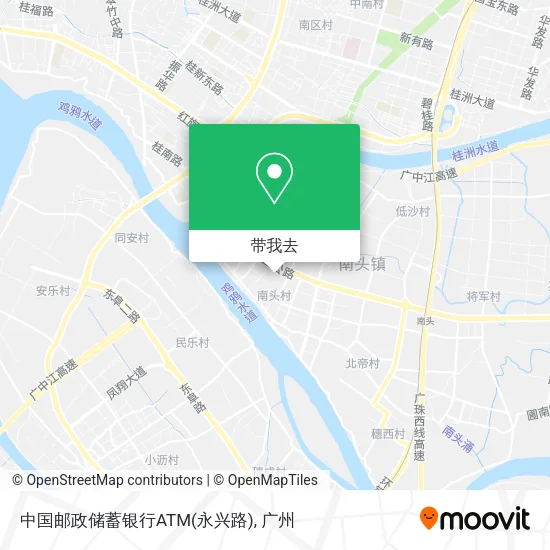 中国邮政储蓄银行ATM(永兴路)地图