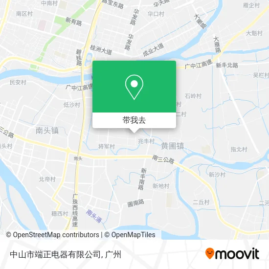 中山市端正电器有限公司地图