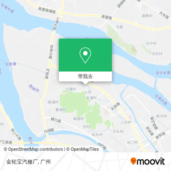 金轮宝汽修厂地图