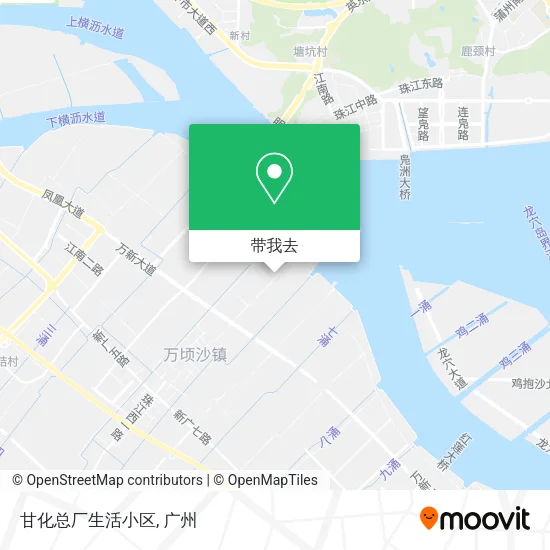 甘化总厂生活小区地图