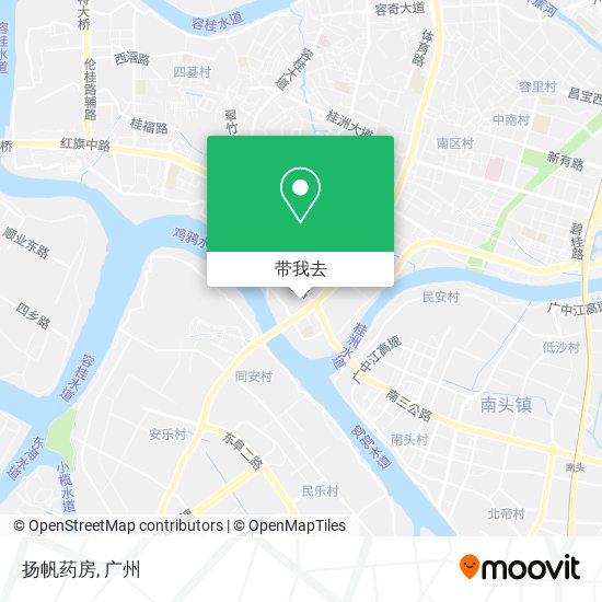 扬帆药房地图