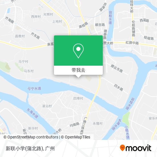 新联小学(蒲北路)地图