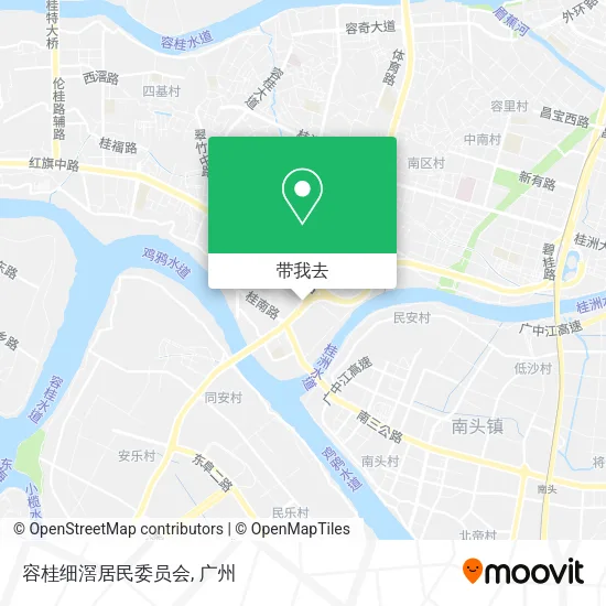 容桂细滘居民委员会地图