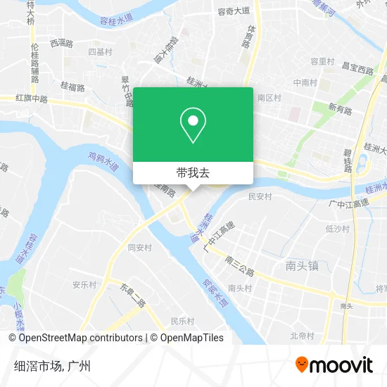细滘市场地图