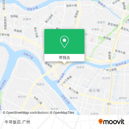 牛哥饭店地图