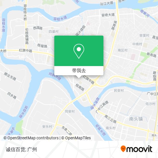 诚信百货地图