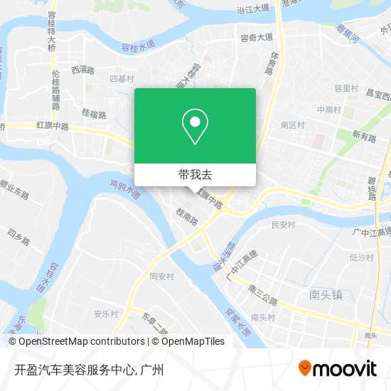 开盈汽车美容服务中心地图