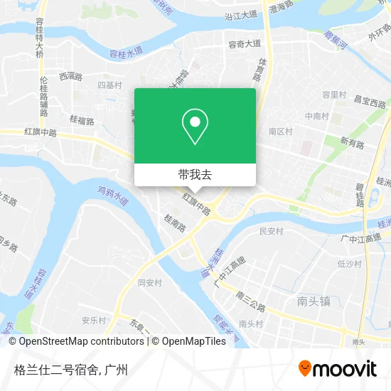 格兰仕二号宿舍地图