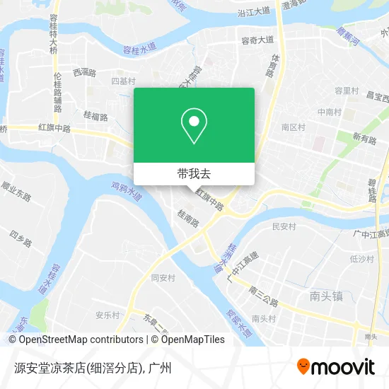 源安堂凉茶店(细滘分店)地图