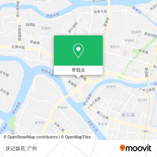 庆记饭店地图