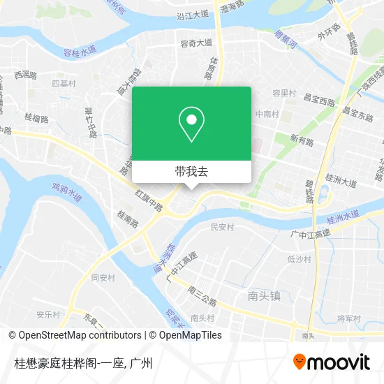 桂懋豪庭桂桦阁-一座地图