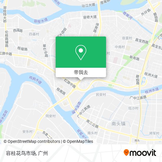 容桂花鸟市场地图