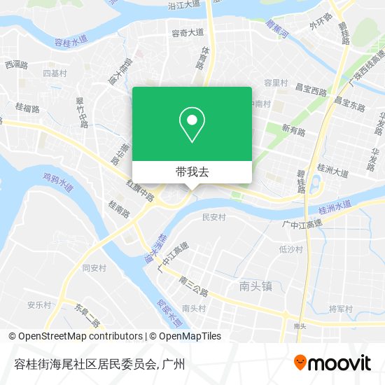 容桂街海尾社区居民委员会地图