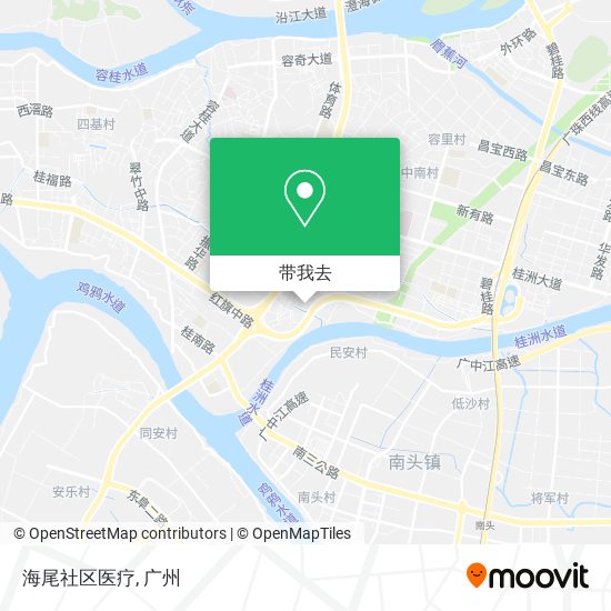海尾社区医疗地图