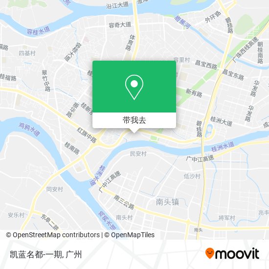 凯蓝名都-一期地图