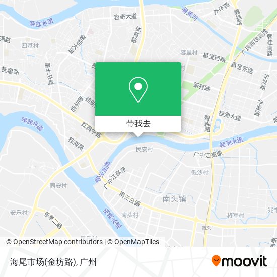 海尾市场(金坊路)地图