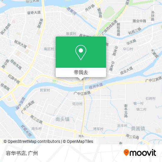 容华书店地图