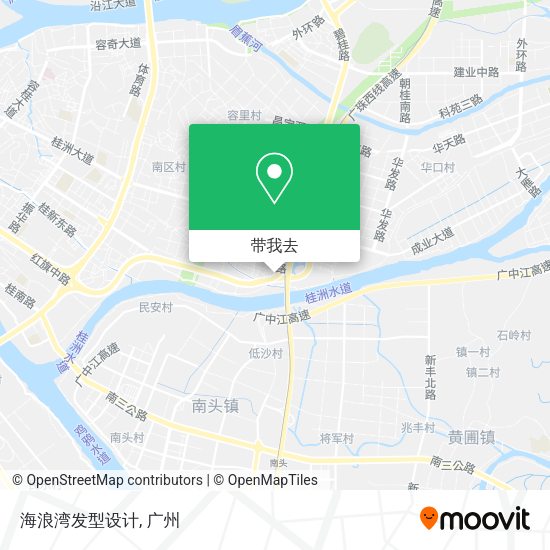 海浪湾发型设计地图