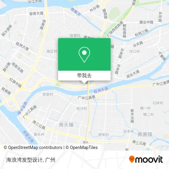 海浪湾发型设计地图