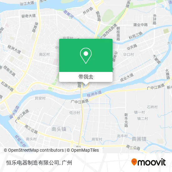 恒乐电器制造有限公司地图