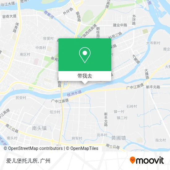 爱儿堡托儿所地图