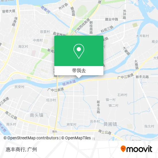 惠丰商行地图
