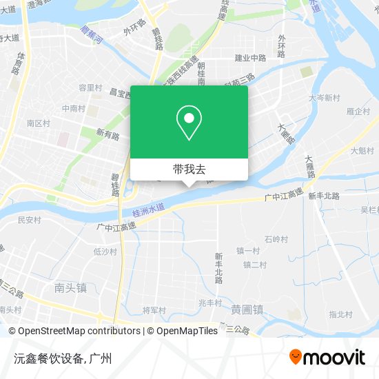 沅鑫餐饮设备地图