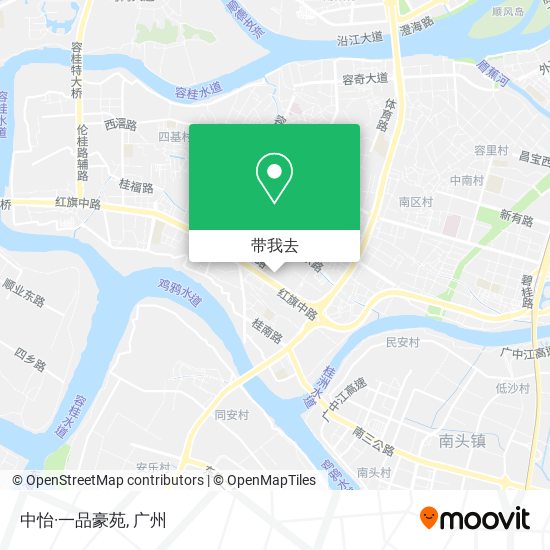 中怡·一品豪苑地图