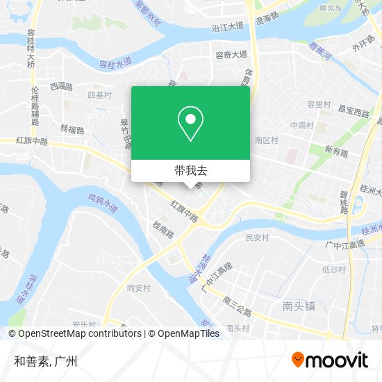 和善素地图