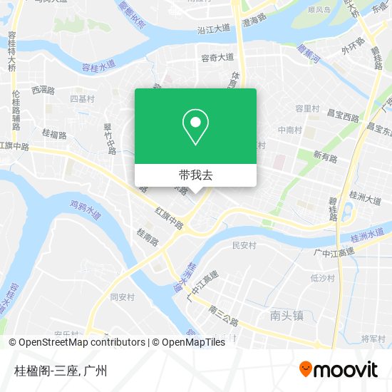 桂楹阁-三座地图