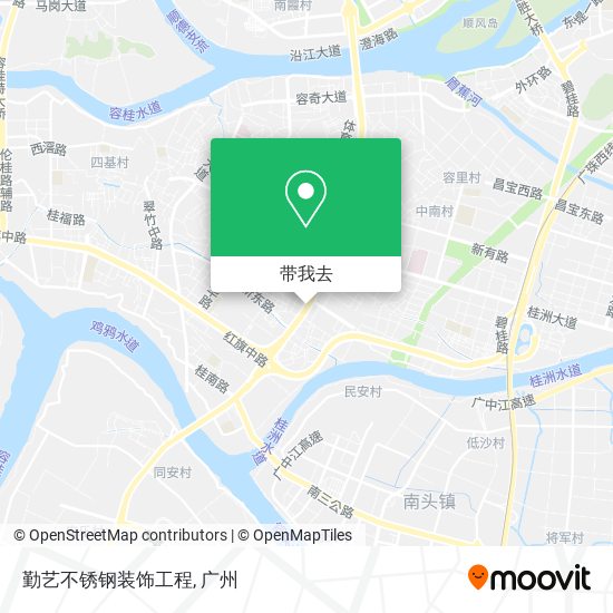 勤艺不锈钢装饰工程地图