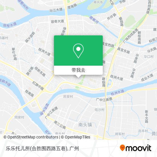 乐乐托儿所(合胜围西路五巷)地图
